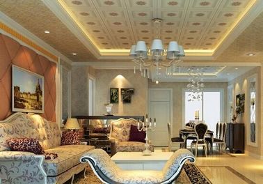 humidité en aluminium Protectiong de panneau de plafond de 300×450 millimètre pour la décoration intérieure
